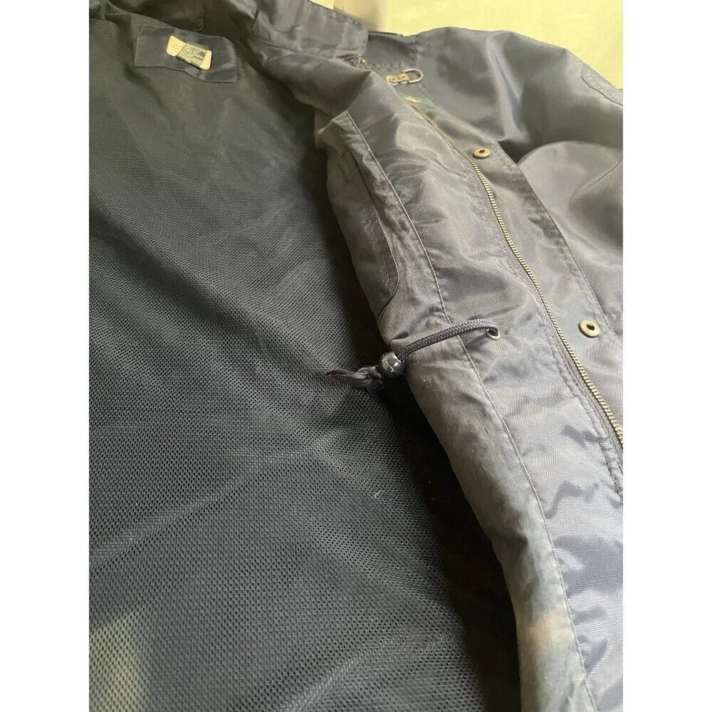 G. H. Bass Men’s Nylon Utility Jacket Navy - Picture 11 of 12